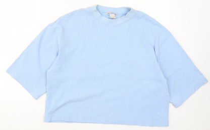 H&M Womens Blue   Basic T-Shirt Size XS