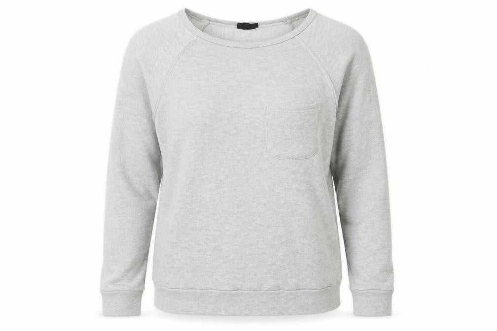 Topshop Womens Grey   Pullover Sweatshirt Size 14