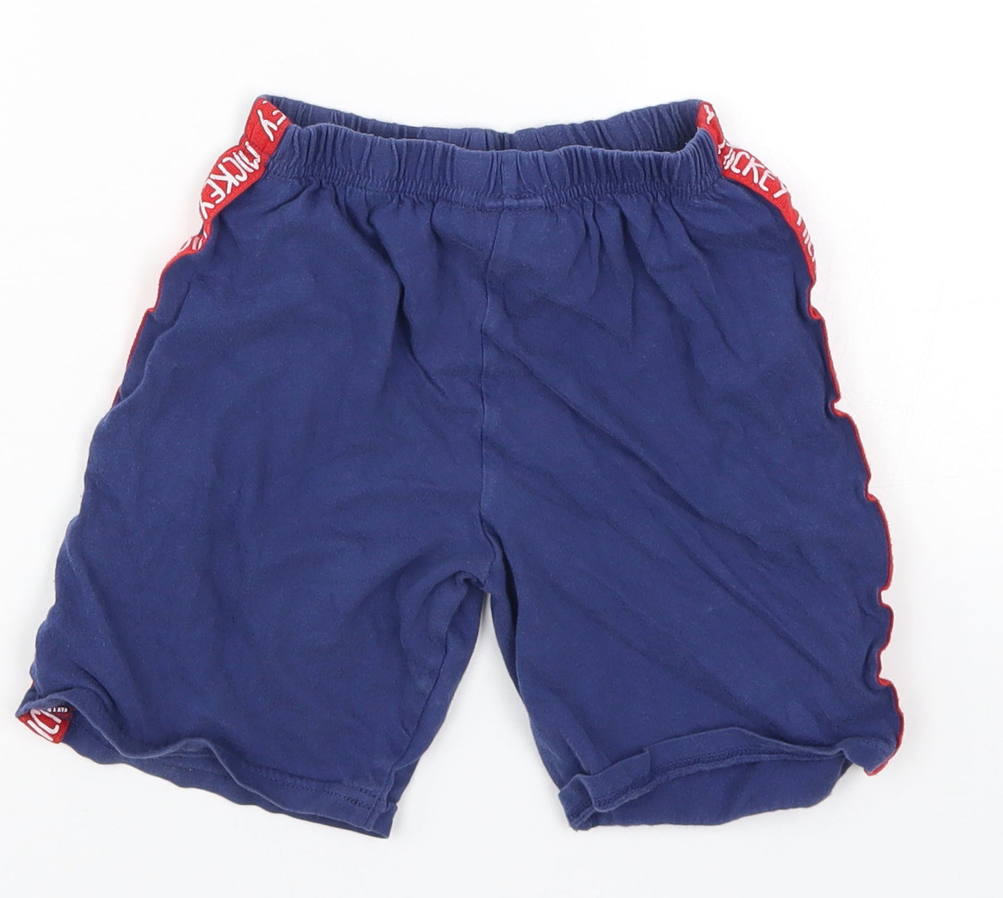 NEXT Boys Blue   Sweat Shorts Size 5-6 Years - Mickey Mouse Loungewear