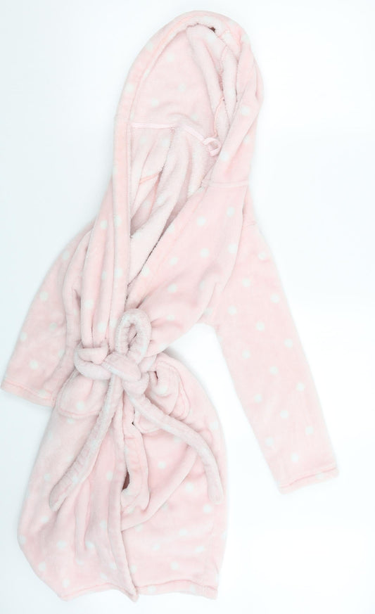 Marks and Spencer Girls Pink Geometric  Top Robe Size 11-12 Years