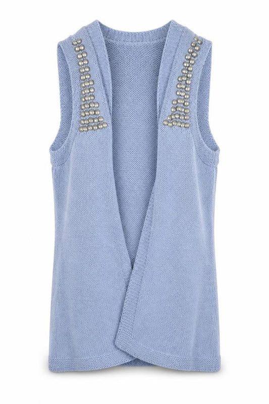 George Womens Blue  Knit Cardigan Jumper Size 10