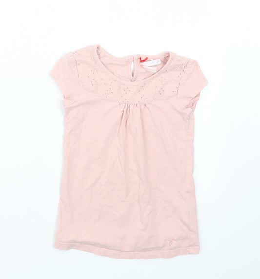 NEXT Girls Pink   Basic Blouse Size 5 Years