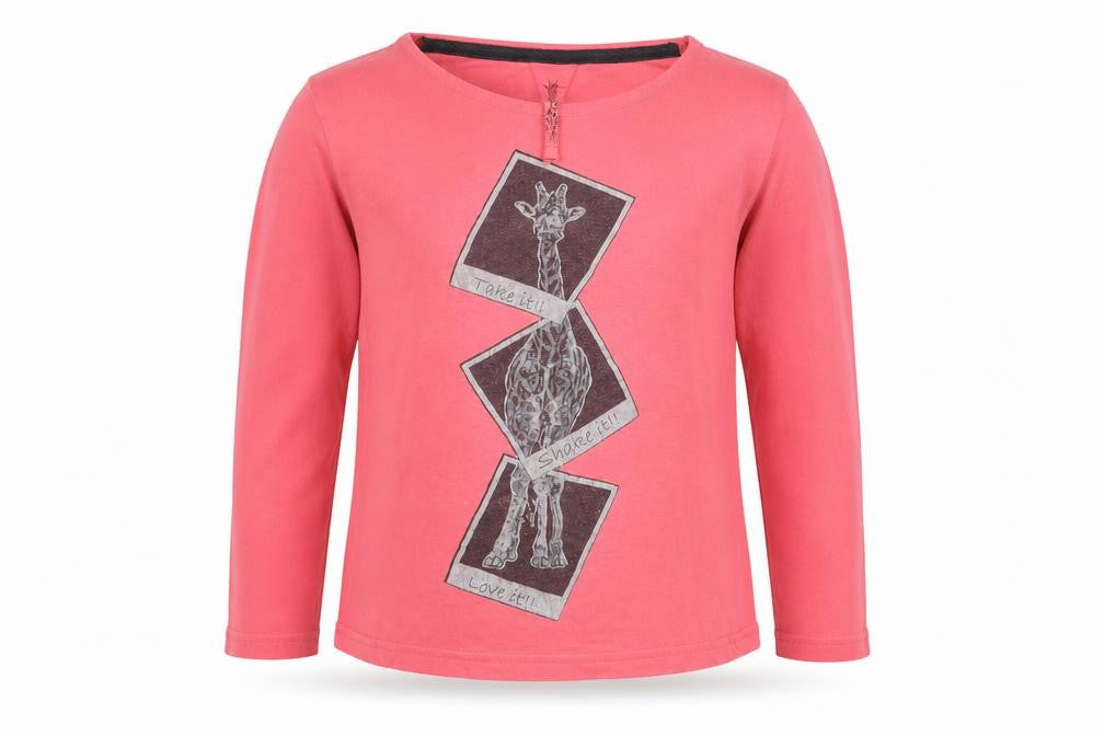 girl2girl Girls Pink   Basic T-Shirt Size 5-6 Years