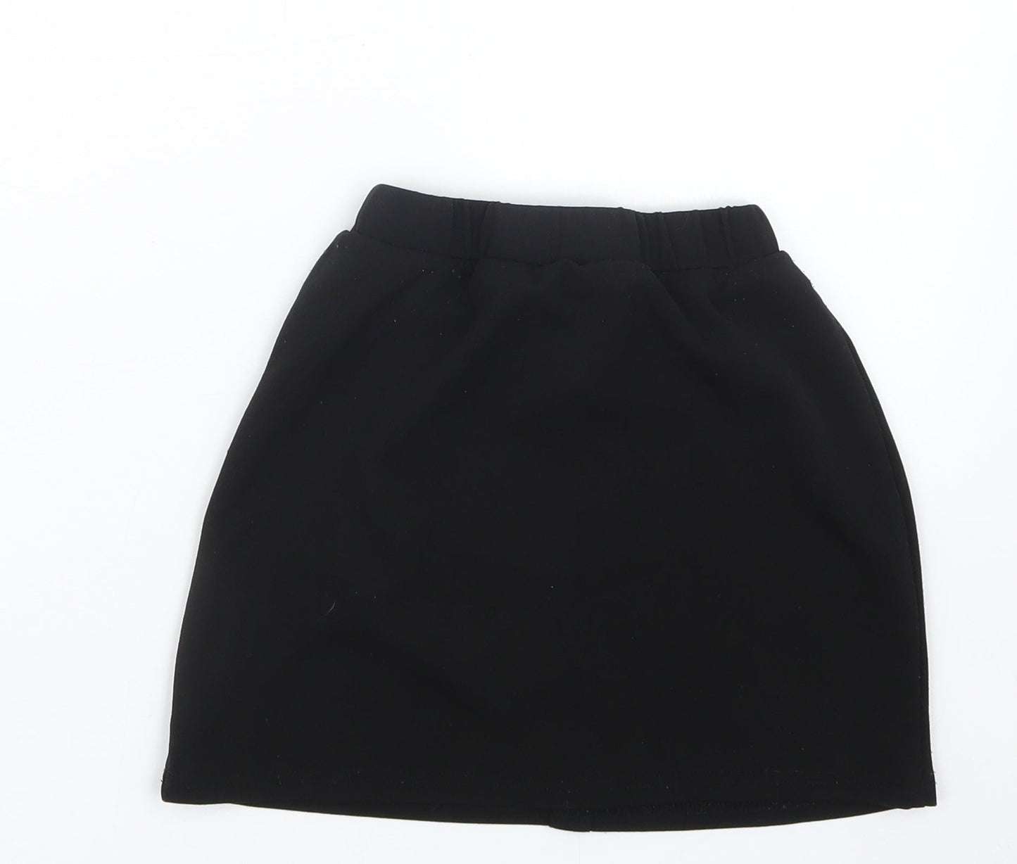 SheIn Girls Black   Straight & Pencil Skirt Size 9 Years