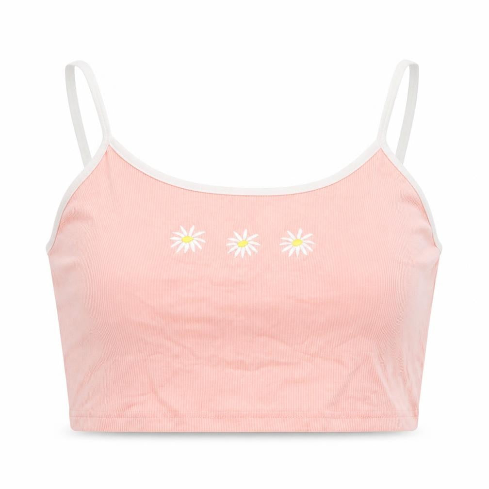 Zaful Womens Pink   Cropped T-Shirt Size 10