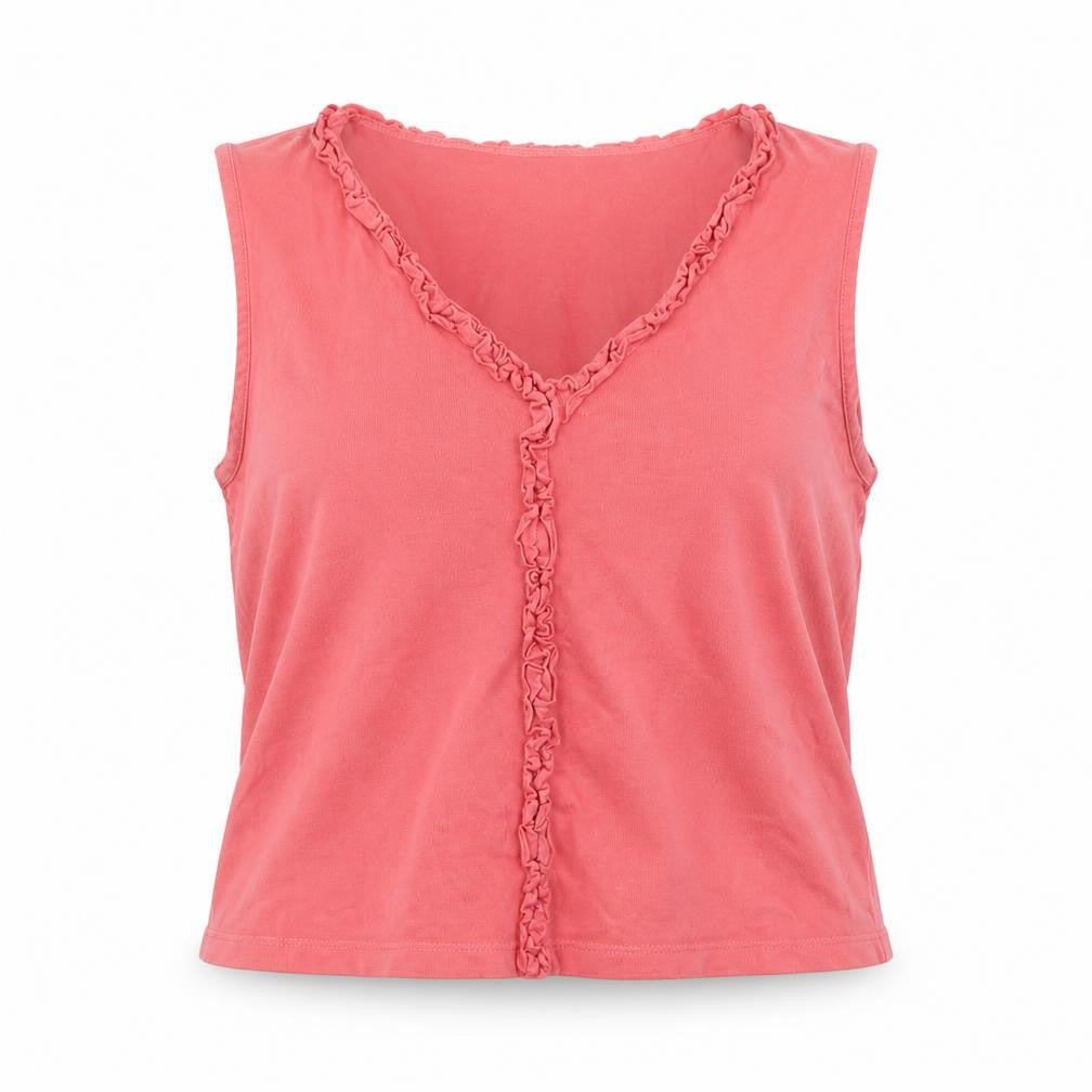 George Womens Pink   Cropped T-Shirt Size 14