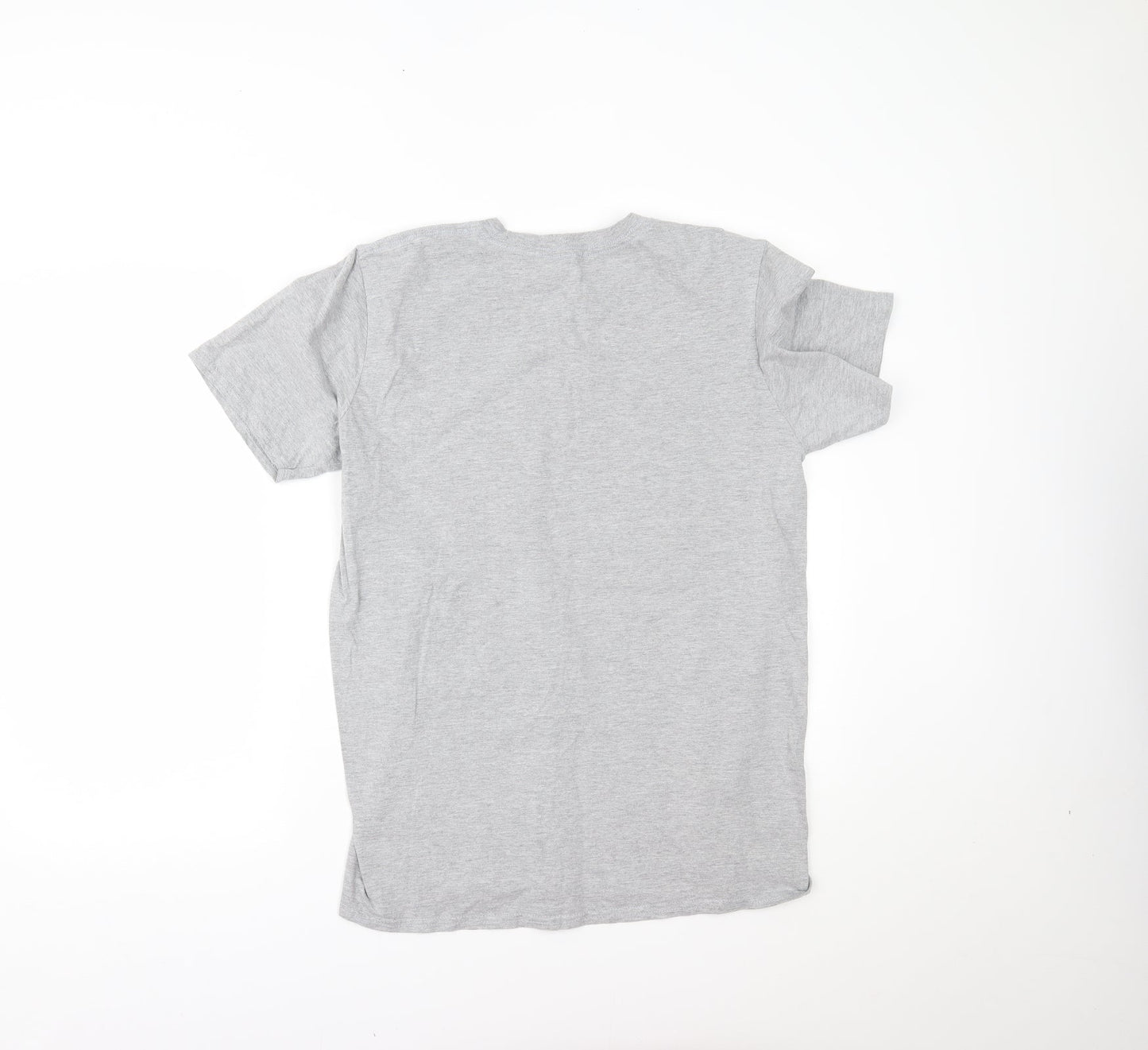 Gildan Womens Grey   Basic T-Shirt Size L