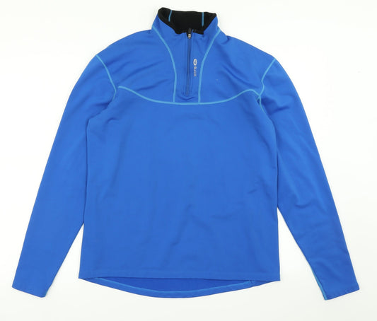 Sugio Womens Blue   Pullover Sweatshirt Size L