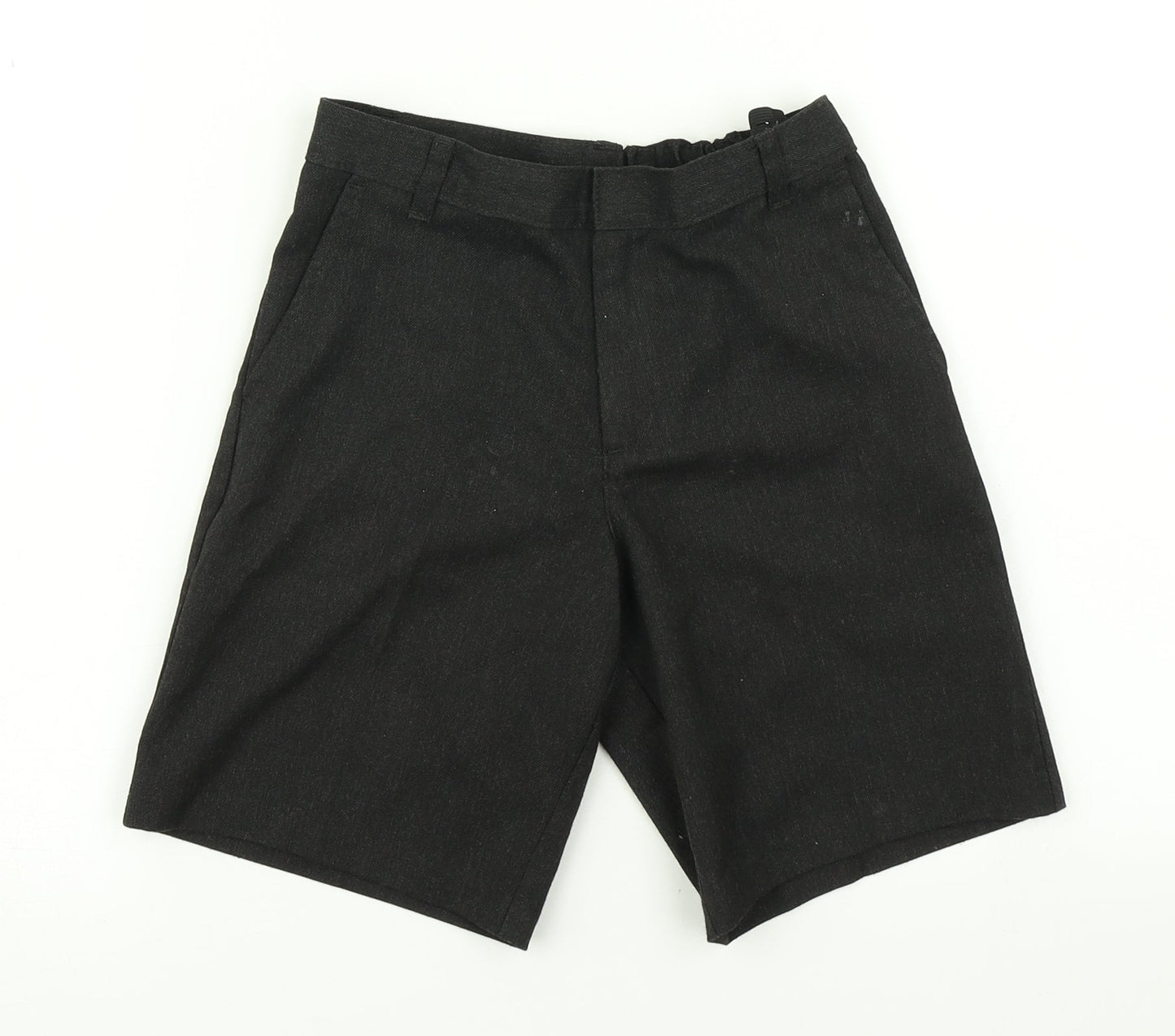 George Boys Black   Chino Shorts Size 7-8 Years