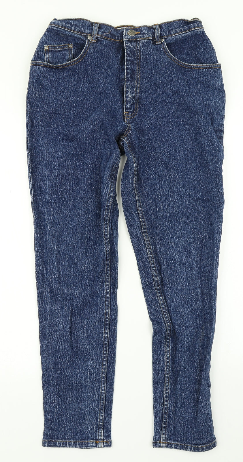 Joie de vivre Womens Blue  Denim Skinny Jeans Size 14 L27 in
