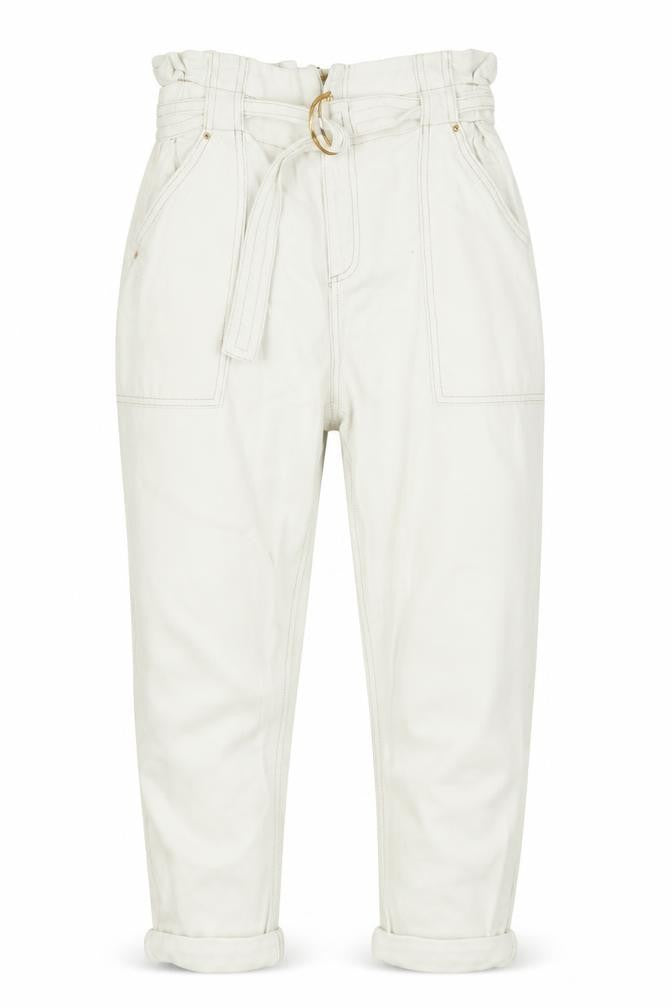 River Island Womens White  Denim Straight Jeans Size 10 L20 in - Paper