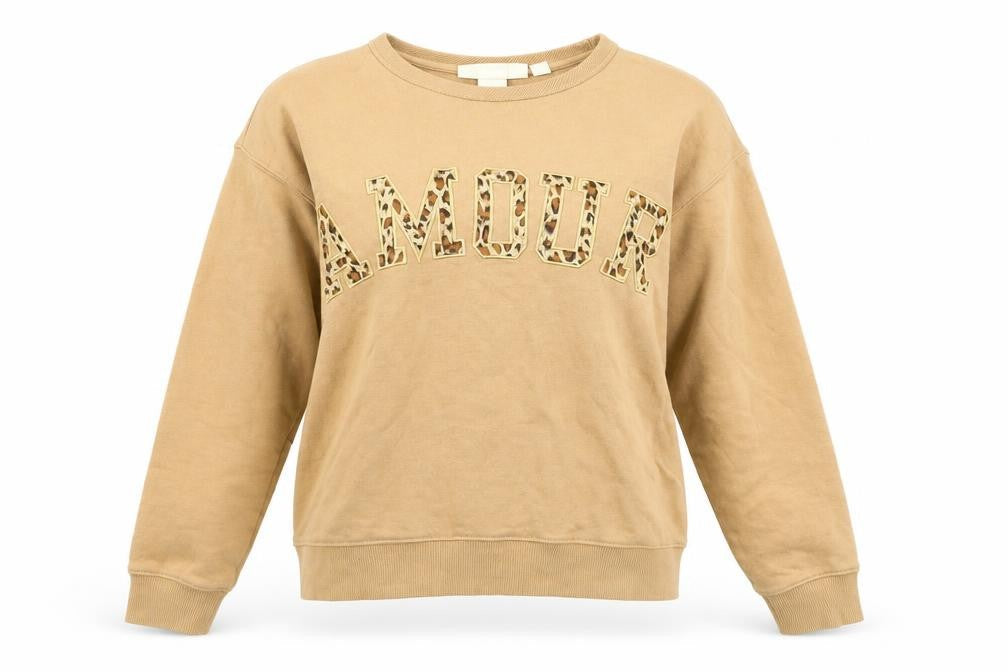 H&M Womens Brown   Pullover Sweatshirt Size XS