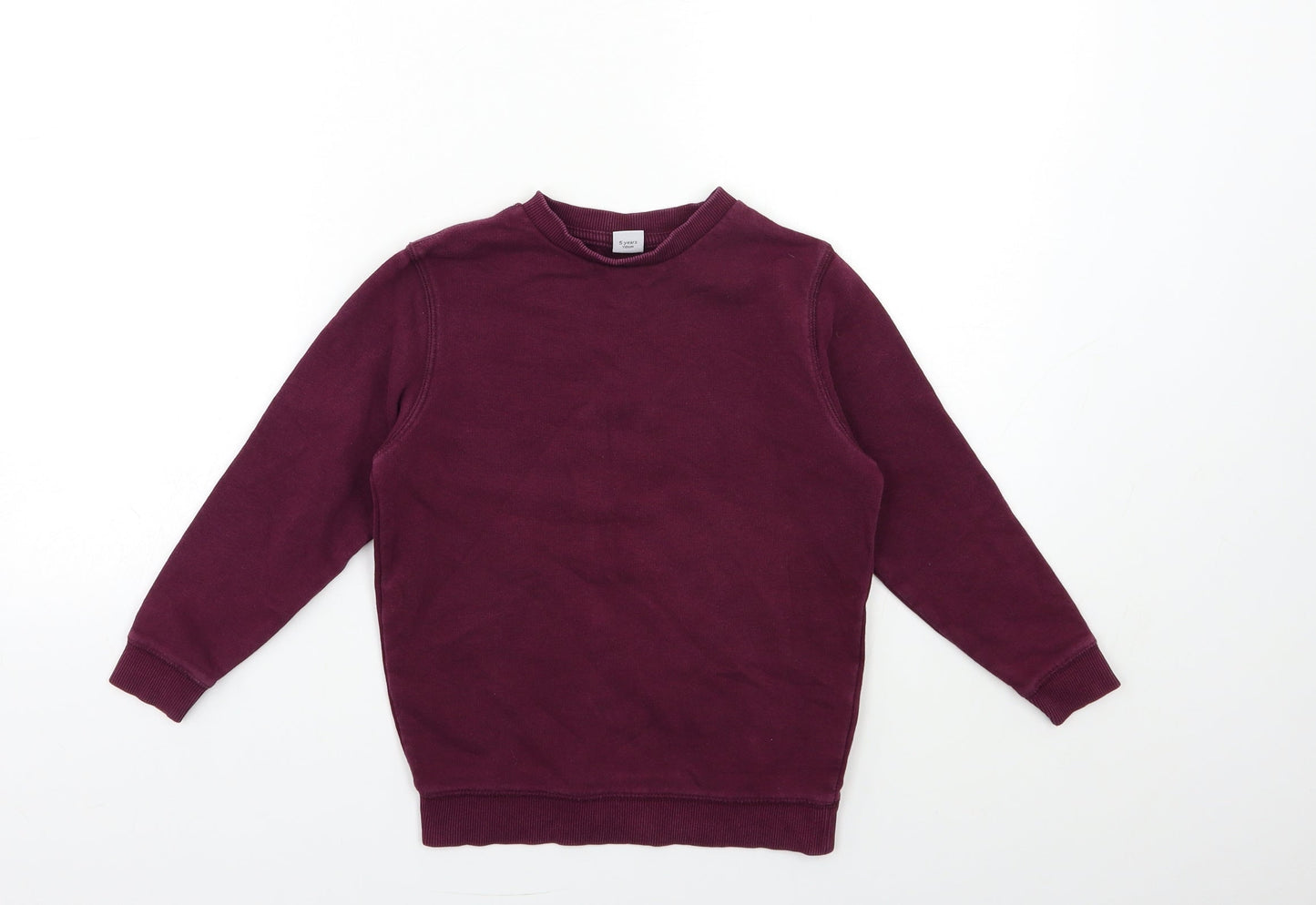 TU Boys Purple   Pullover Sweatshirt Size 5 Years
