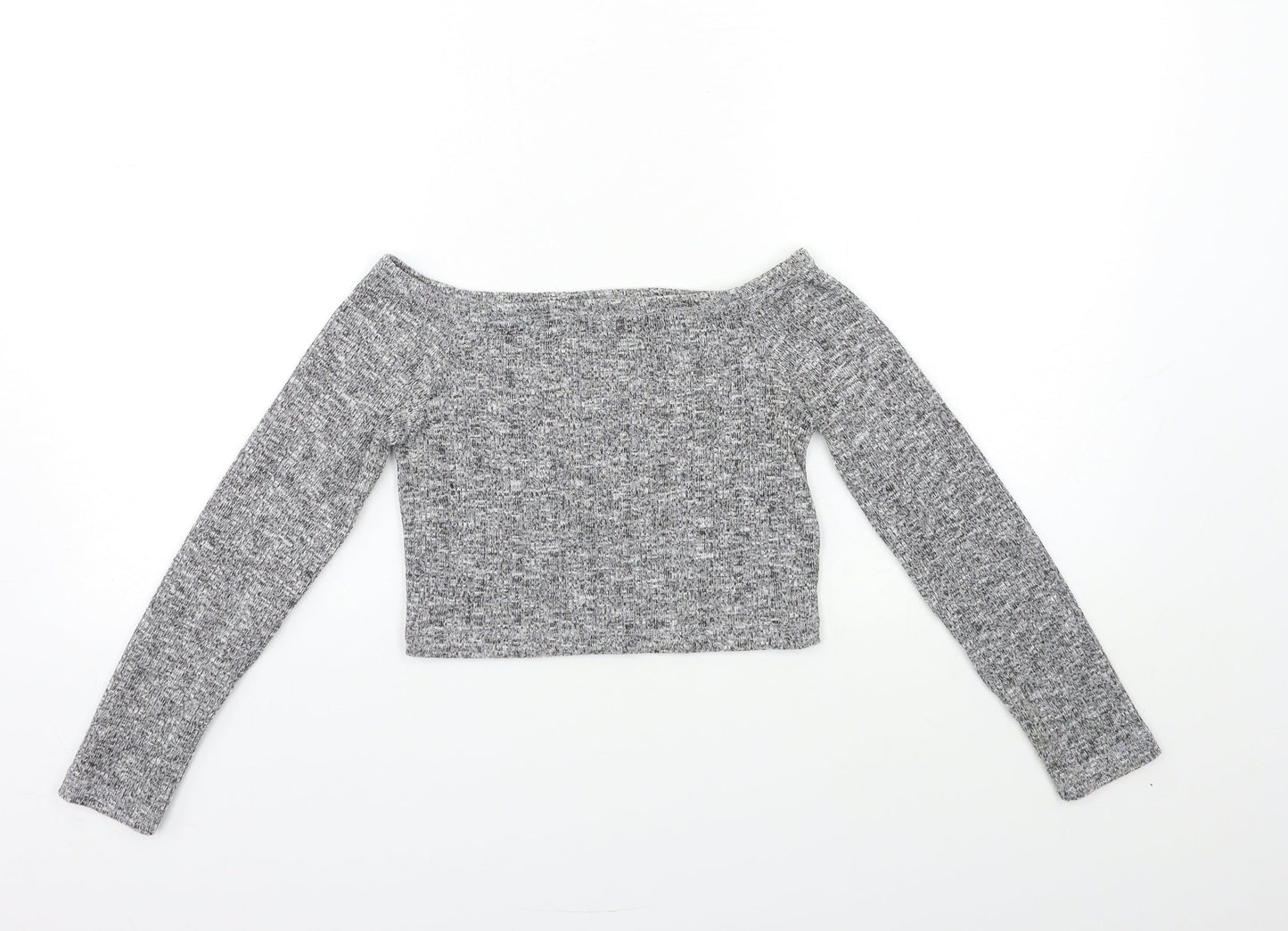 Candy Girls Grey   Basic T-Shirt Size 12 Years
