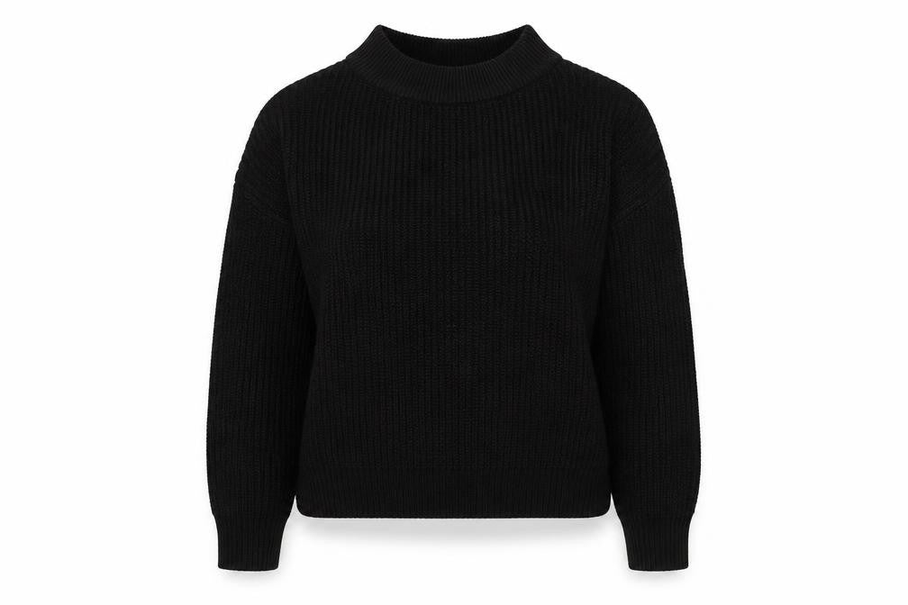 New Look Womens Black  Knit Pullover Jumper Size L