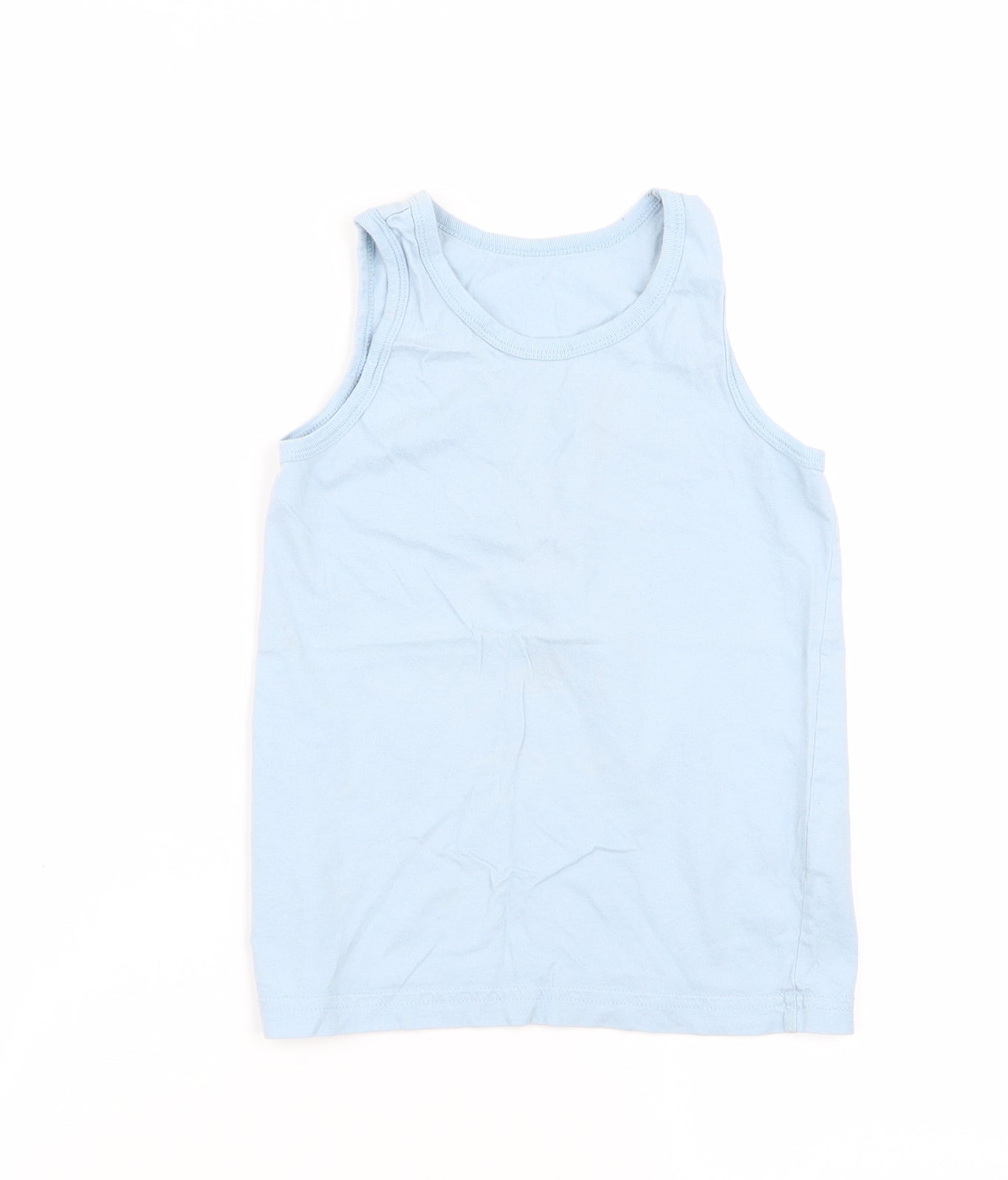 Asda George Boys Blue   Basic Tank Size 7-8 Years