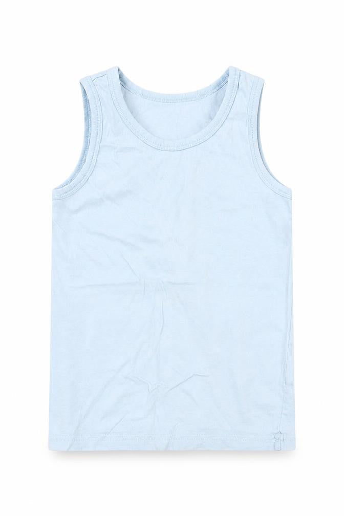 Asda George Boys Blue   Basic Tank Size 7-8 Years