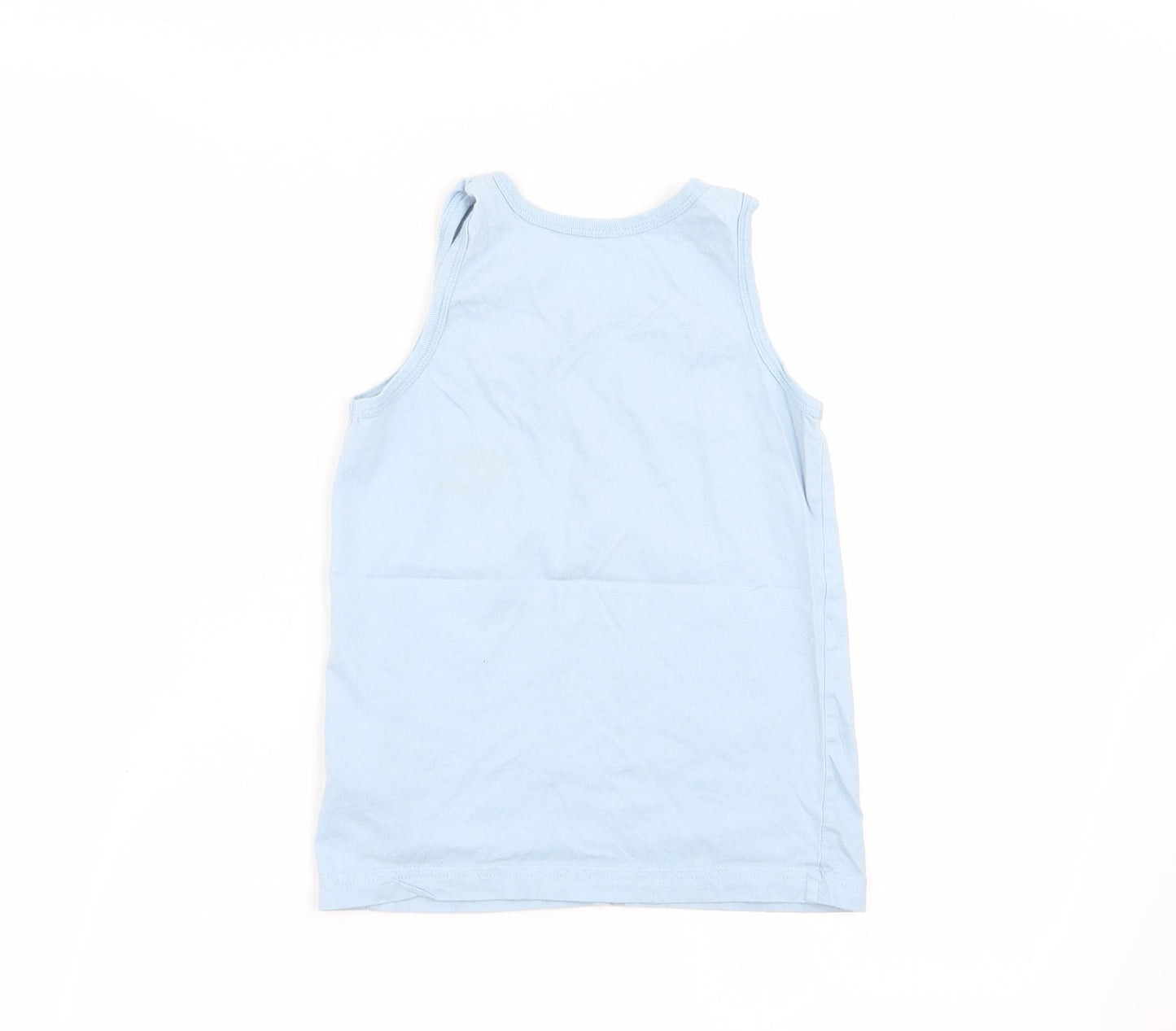 Asda George Boys Blue   Basic Tank Size 7-8 Years
