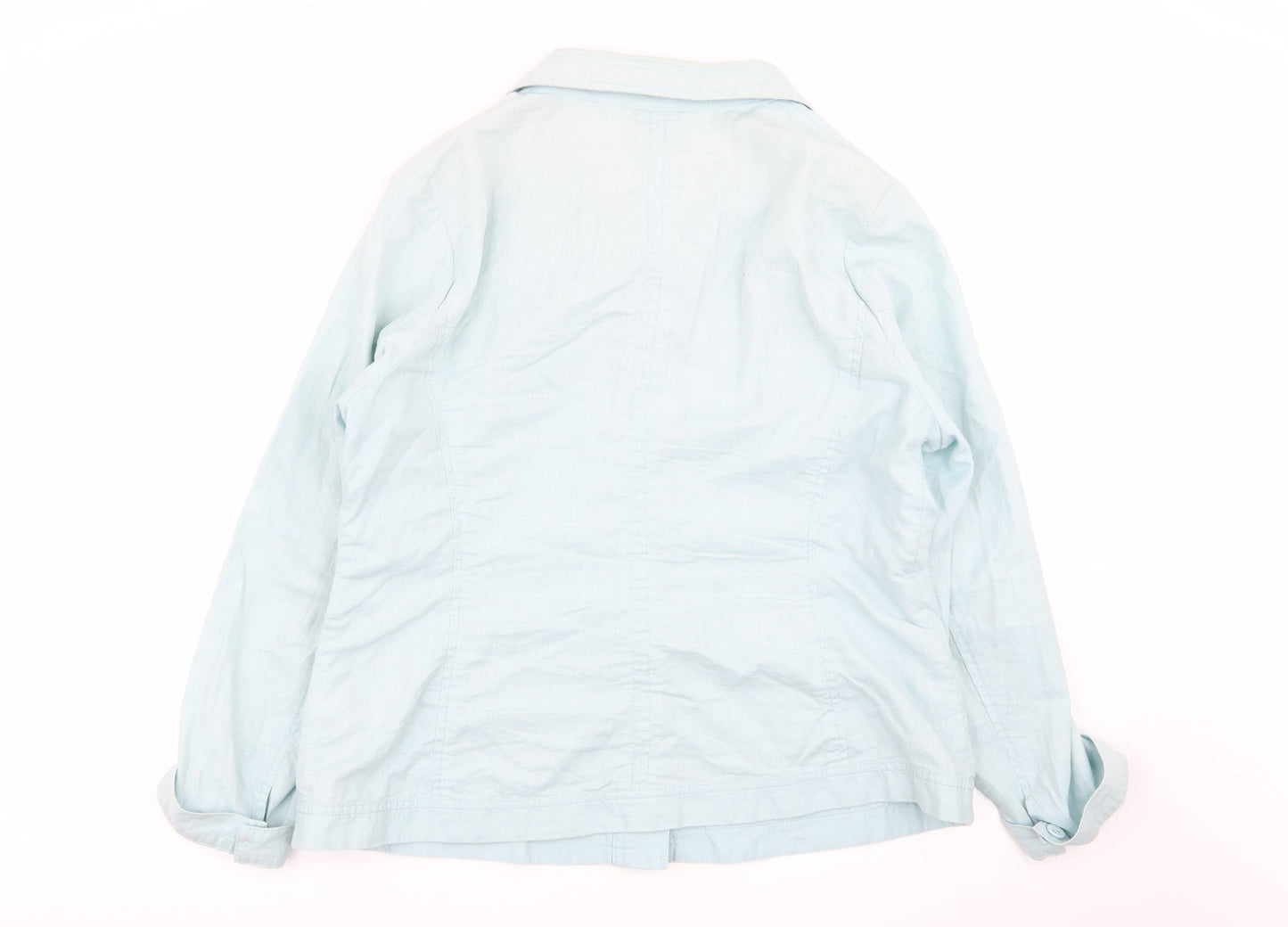 RJR.John Rocha Womens Blue   Jacket Blazer Size 16