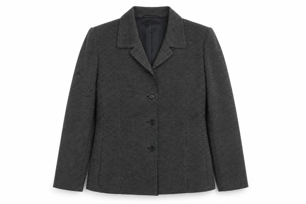 gerry webber Womens Black Polka Dot  Jacket Blazer Size 10