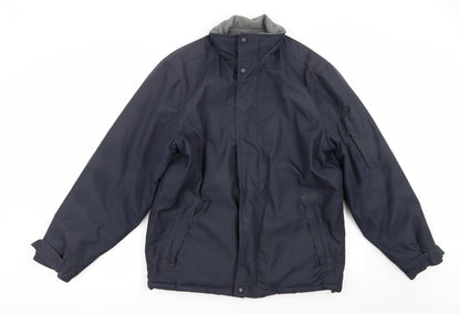 Cedarwood State Mens Blue Jacket Coat Size S