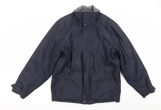 Cedar Wood State Mens Blue   Jacket Coat Size S