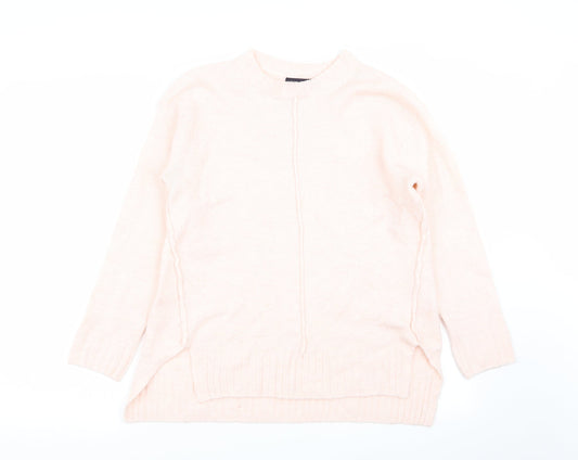 M&S Womens Pink   Pullover Jumper Size S