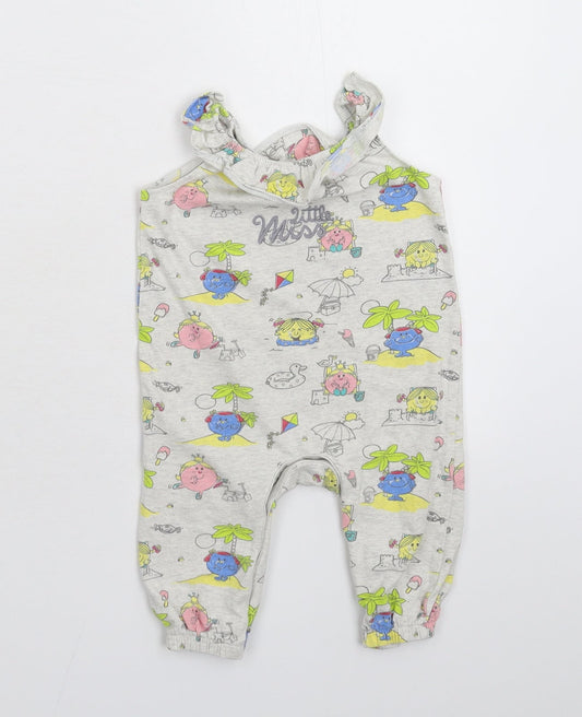 F&F Baby Grey   Babygrow One-Piece Size 3-6 Months