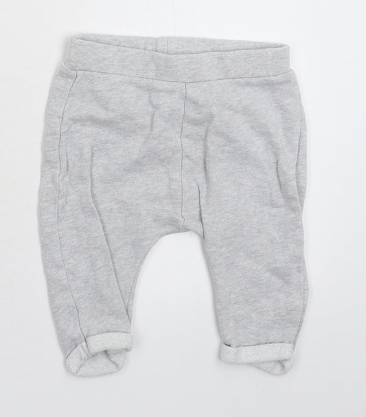 Marks and Spencer Baby Grey   Sweatpants Trousers Size 3-6 Months
