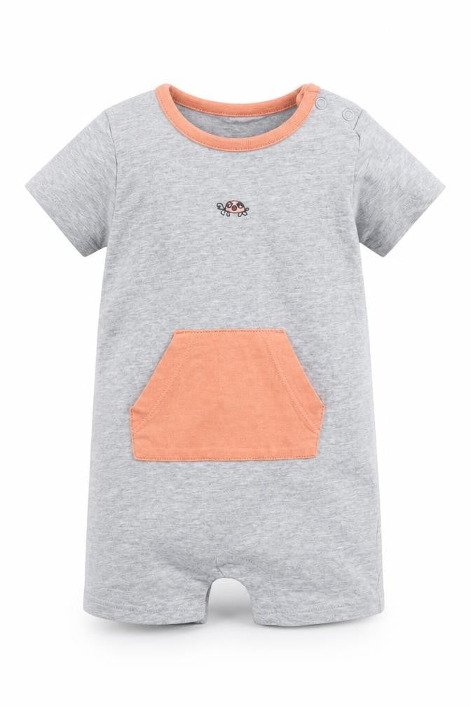 Marks & Spencer Baby Grey   Babygrow One-Piece Size 3-6 Months