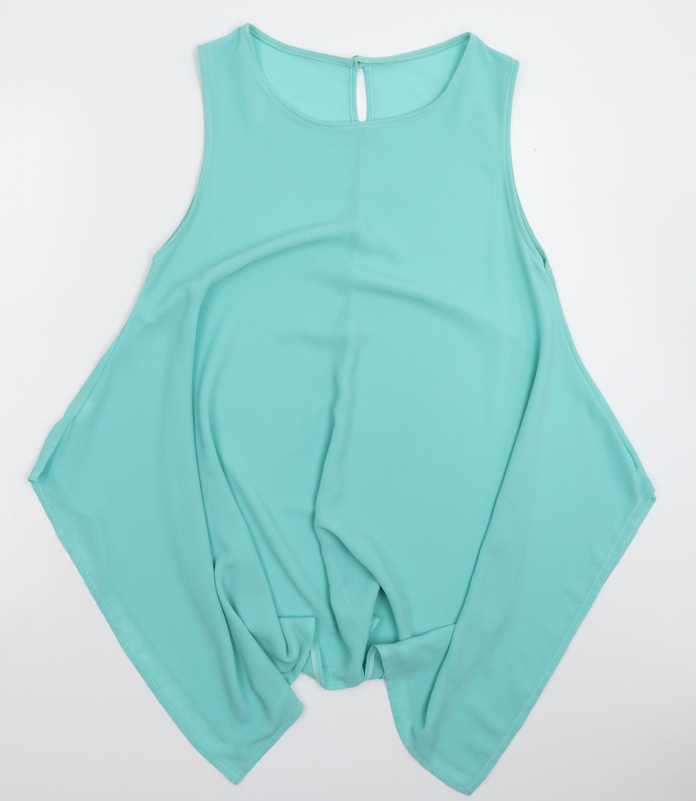 Preworn Womens Green   Basic Blouse One Size