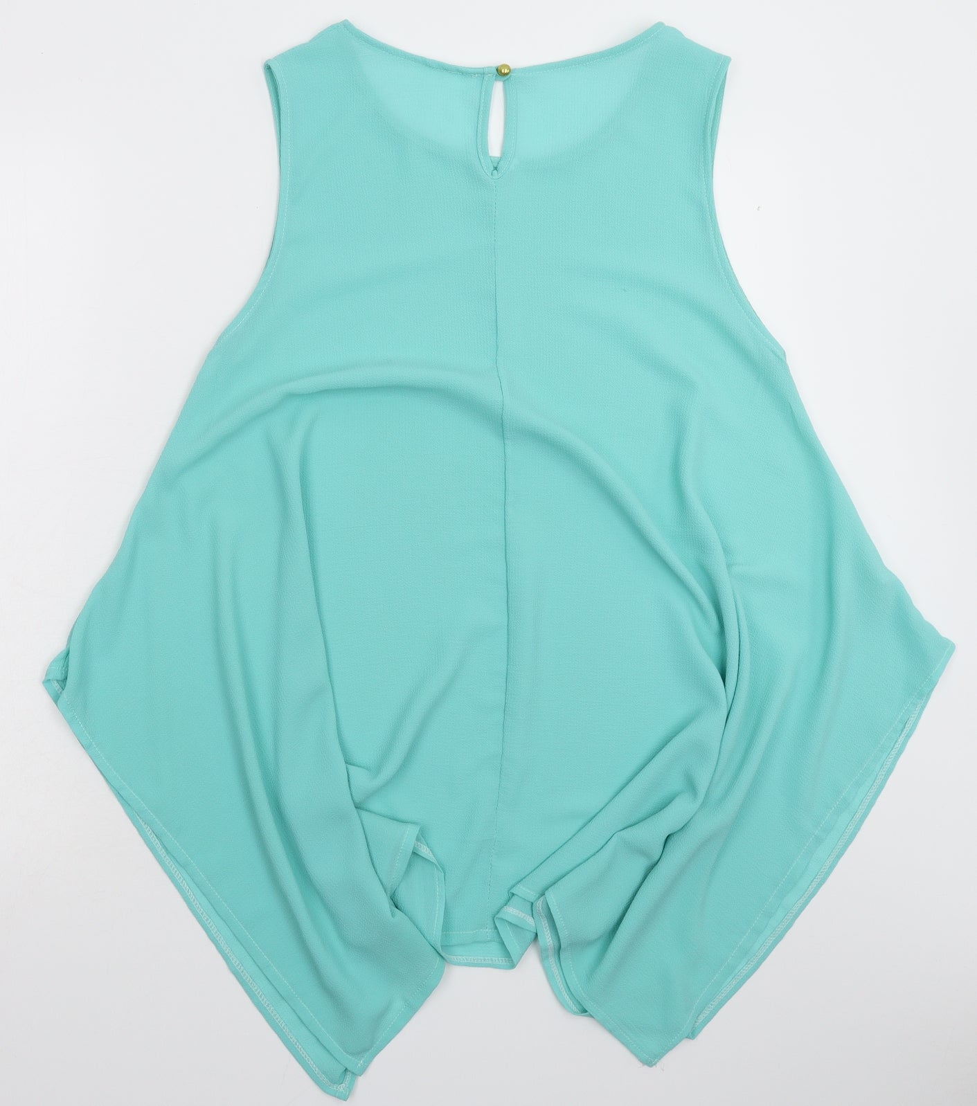 Preworn Womens Green   Basic Blouse One Size