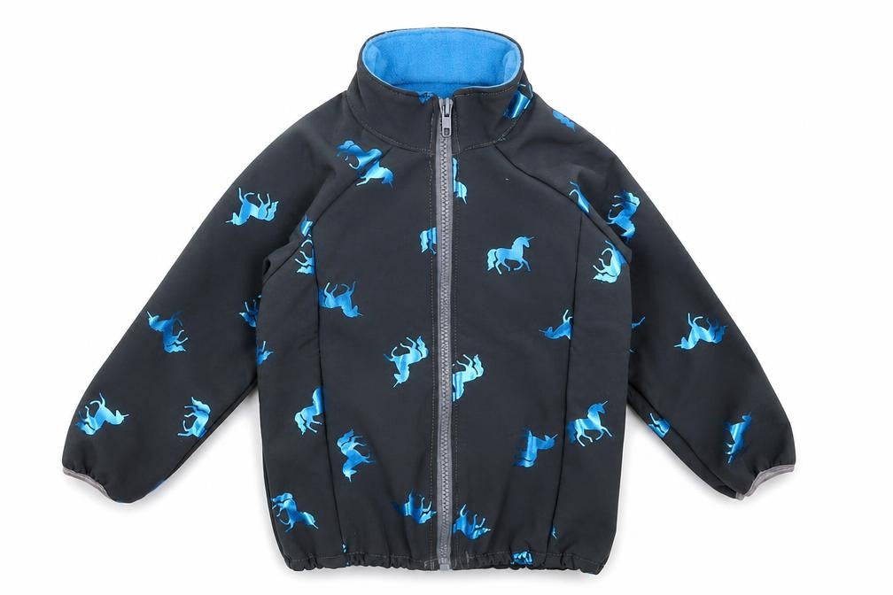 Preworn Girls Grey  Softshell Jacket  Size S