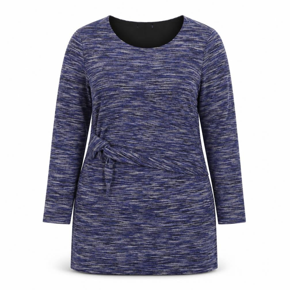 Preworn Womens Black Colourblock  A-Line  Size 18