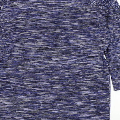 Womens Black Colourblock  A-Line  Size 18