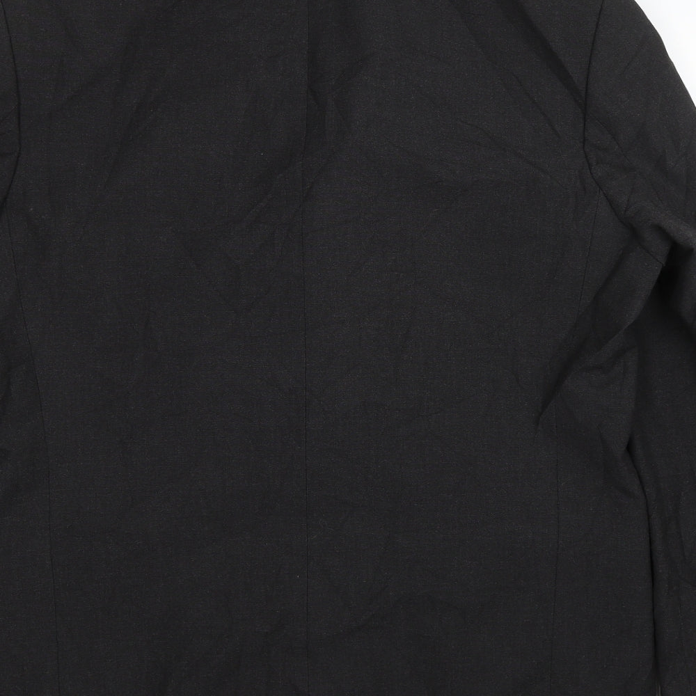 Copperstone Mens Black   Jacket Suit Size 42