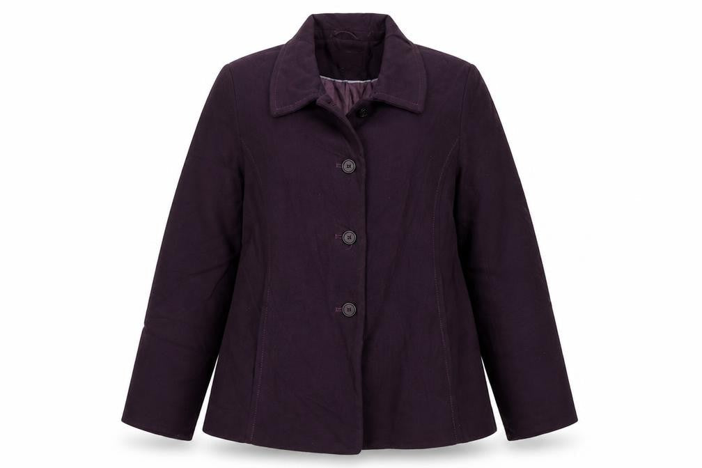 Marks & Spencer Womens Purple   Overcoat Coat Size 16