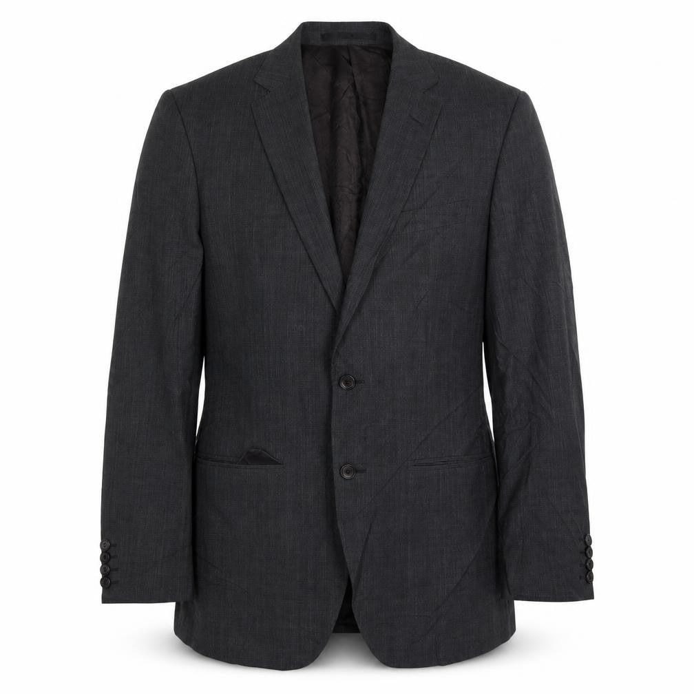 Marks & Spencer Mens Grey Check  Jacket Suit Size 40