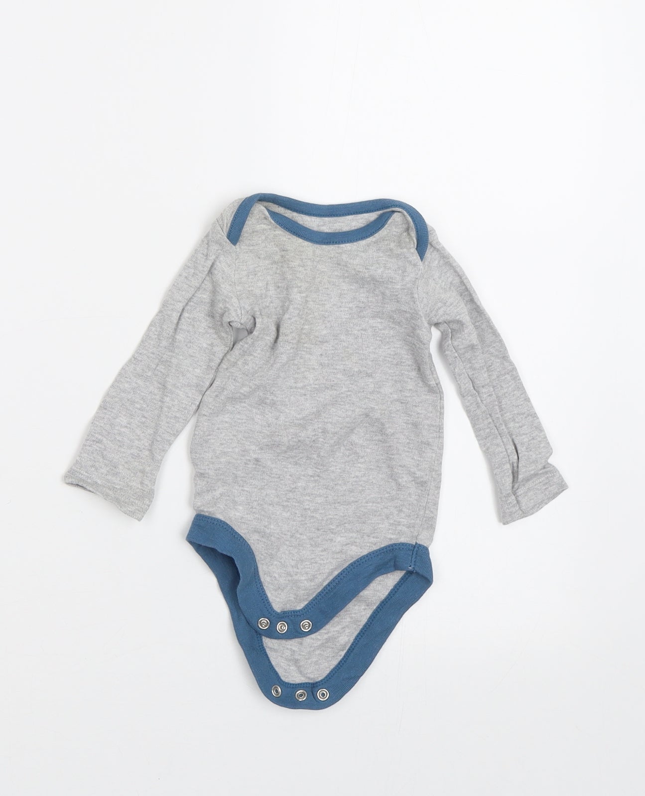 TU Baby Grey   Babygrow One-Piece Size 3-6 Months