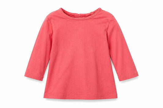 Marks & Spencer Girls Pink   Basic T-Shirt Size 6-9 Months