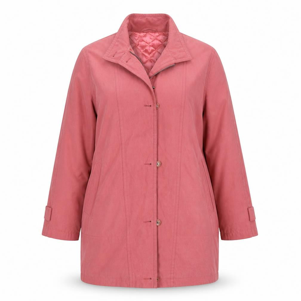 BHS Womens Pink   Overcoat Coat Size 16