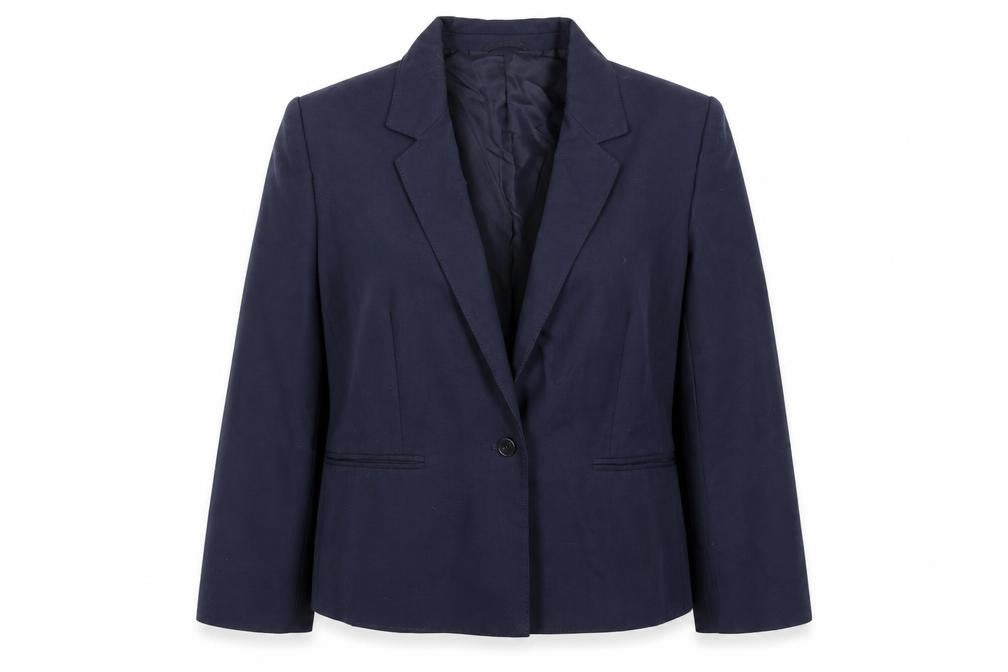 St Micahel Womens Blue   Jacket Blazer Size 14