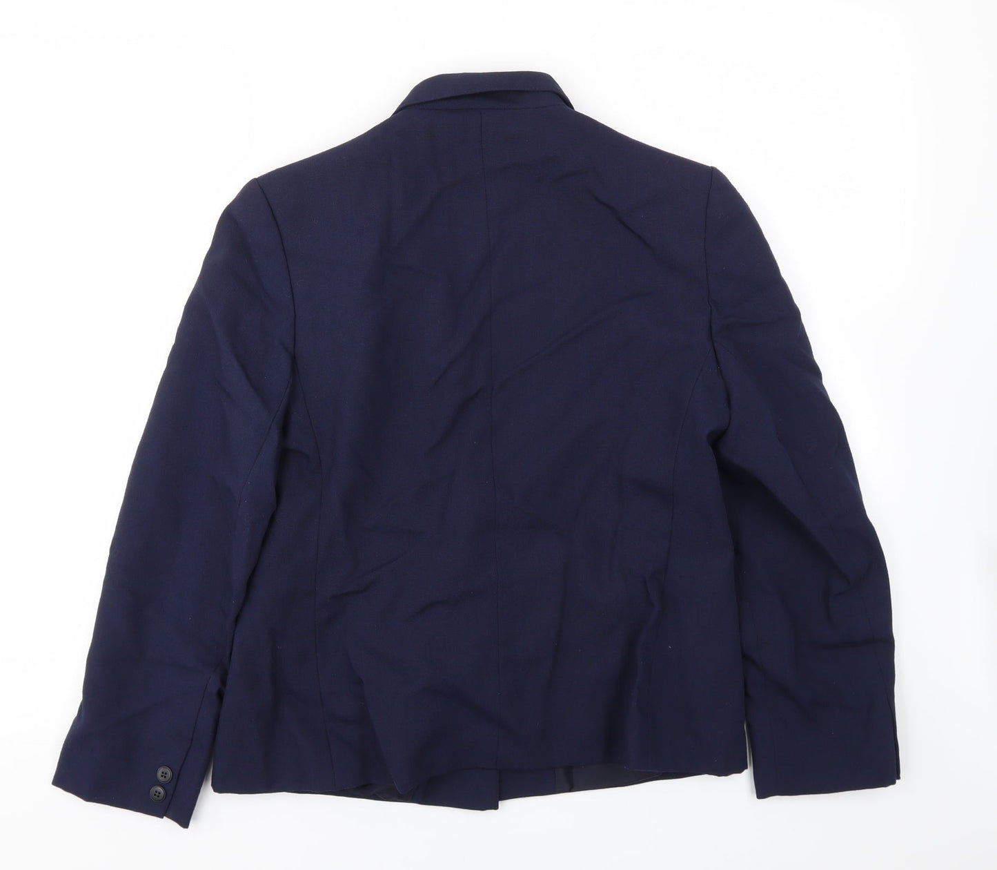 St Micahel Womens Blue   Jacket Blazer Size 14