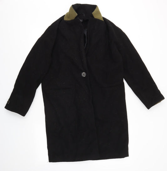 Topshop Womens Black   Jacket Coat Size 10