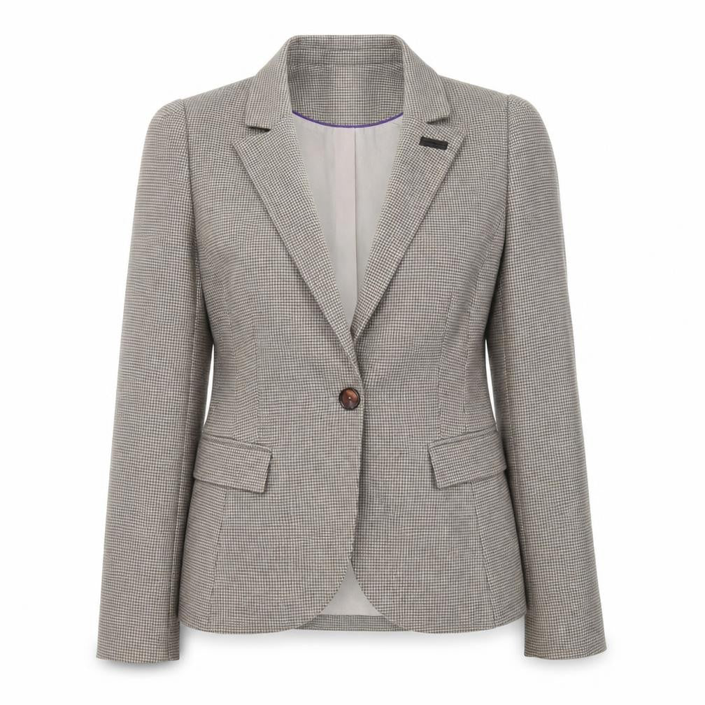 SARAR Womens Brown   Jacket Blazer Size 36