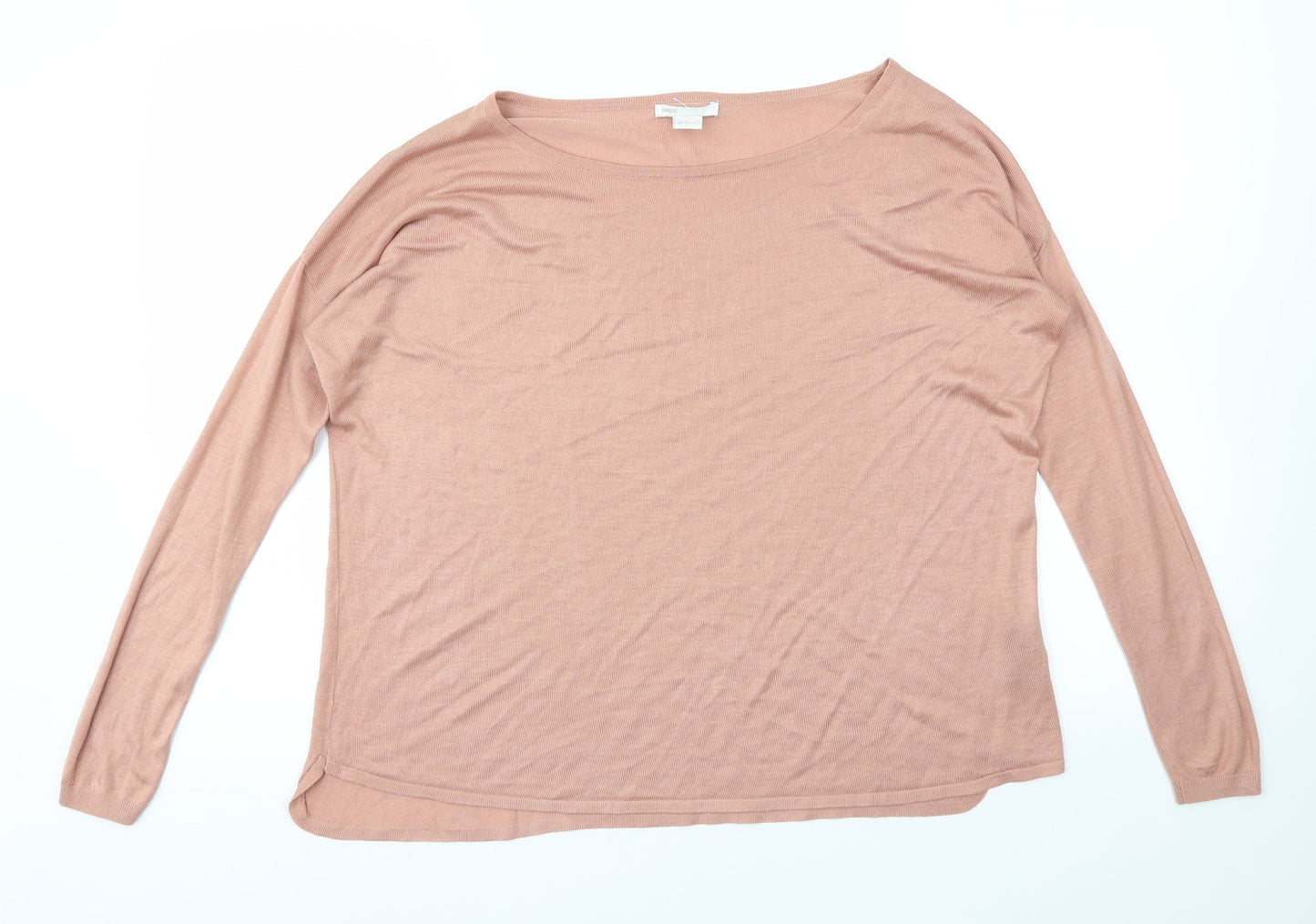 H&M Womens Pink   Basic T-Shirt Size S