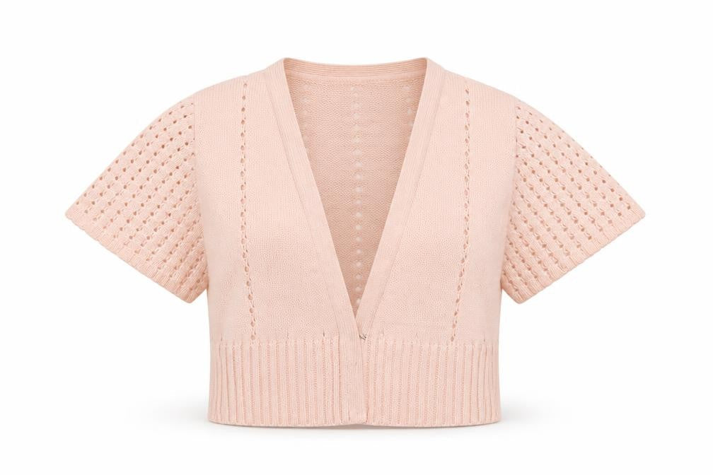 VILA Womens Pink   Cardigan Jumper Size M