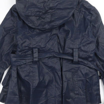 Topshop Womens Blue   Jacket  Size 8