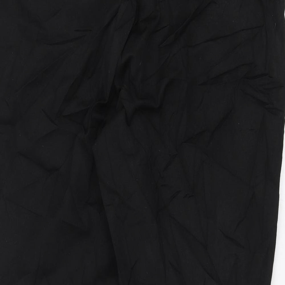 Preworn Womens Black   Trousers  Size 34 in L26 in