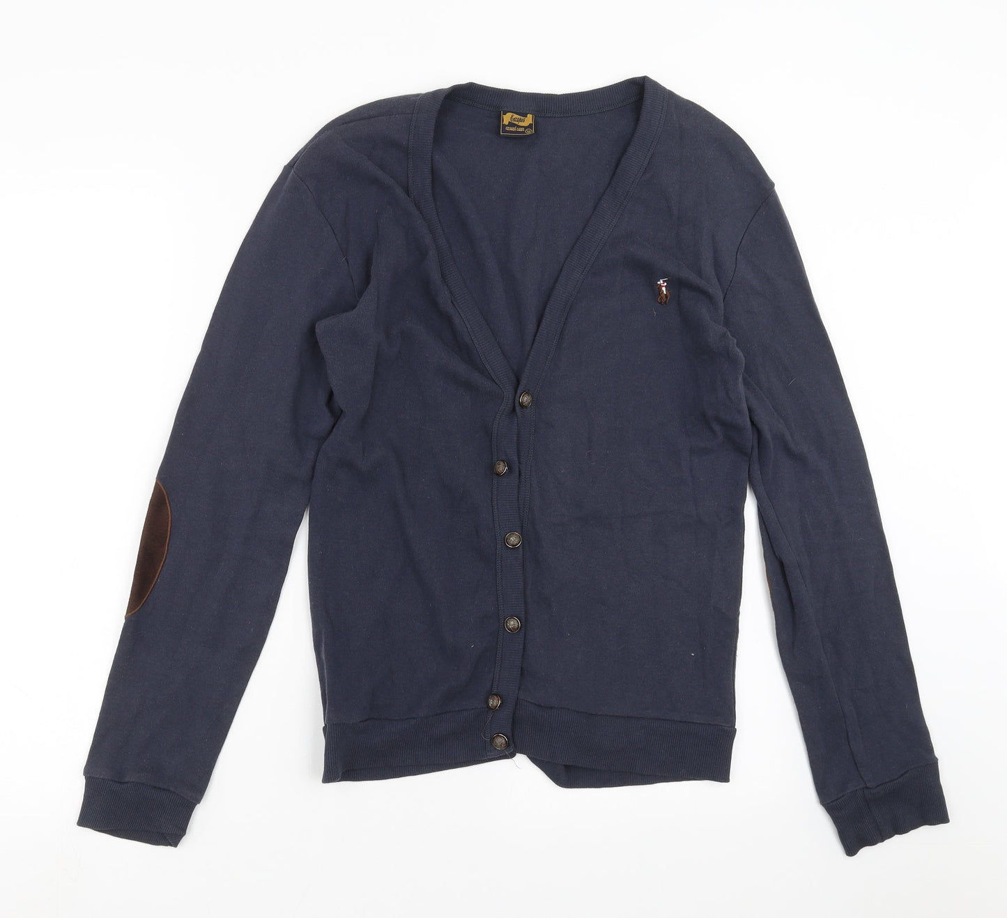 excapes Womens Blue   Cardigan Jumper Size M